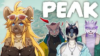 【PEAK】狼と恐竜とハイエナで登山【ケモノVtuber】
