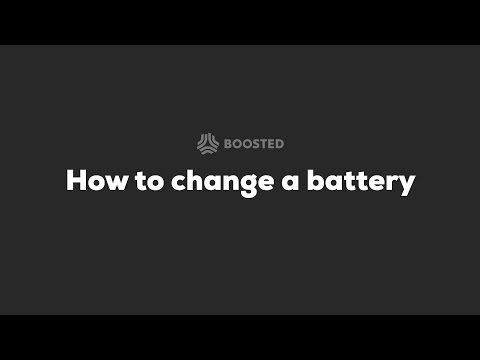 Video: How To Change The Battery In The Board