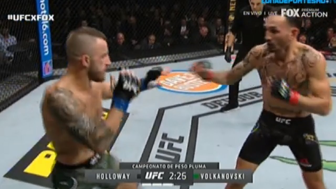 UFC 245: Max Holloway VS Alexander Volkanovski - FULL FIGHT - YouTube