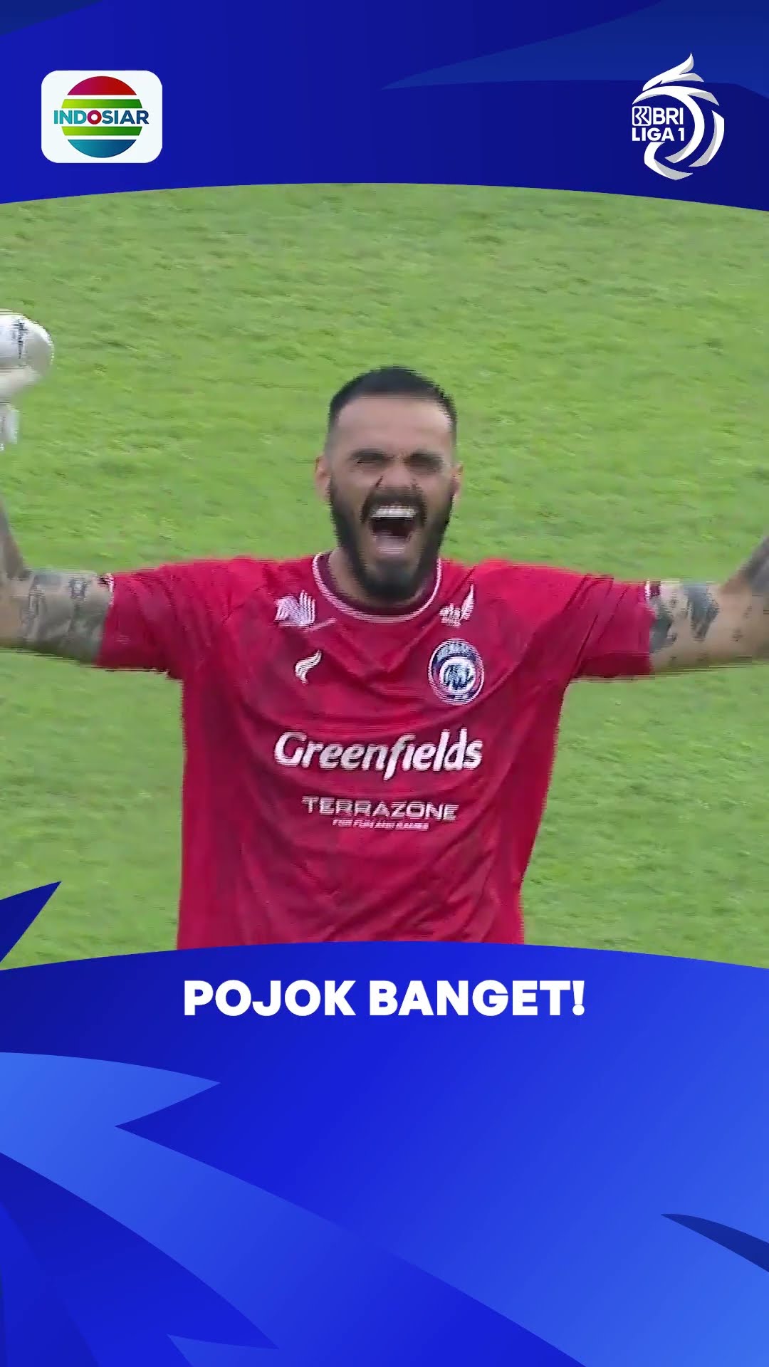 Tidak ingin terlewat, Salim mencatatkan namanya di papan skor #shorts #liga1