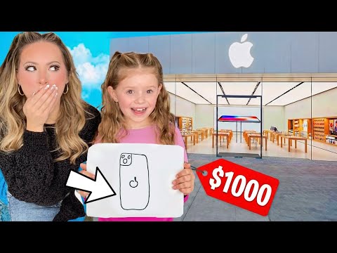 I’LL BUY WHATEVER YOU CAN DRAW AT THR MALL SHOPPING CHALLENGE 🛒🤑🤞🏼