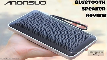 Anonsuo Bluetooth Speaker Review