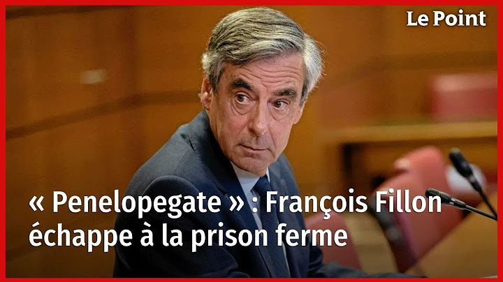 « Penelopegate » : François Fillon échappe à la prison ferme