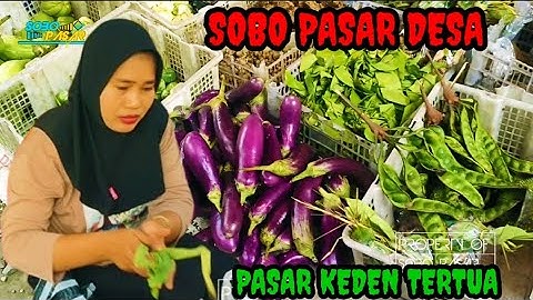 Update Pasar Tradisional Keden Desa Watubonang Badegan Ponorogo