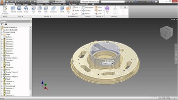 Autodesk Inventor 2015 Tutorial | Mouse And Selection Interaction