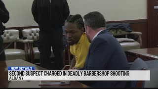 Second suspect charged in deadly barbershop shooting