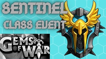 Sentinel Class Event Team | Gems of War guide | ALL PLATFORMS align for a class event!!!! Switch