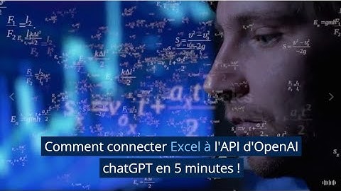 Comment connecter Excel à l