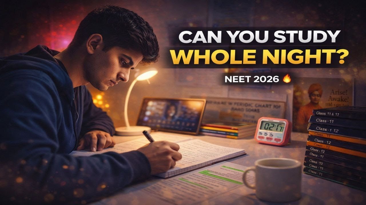 Study With Me | Daily Routine for NEET/JEE 2026 Aspirants 🧠📚 | Real Kota Hostel Life