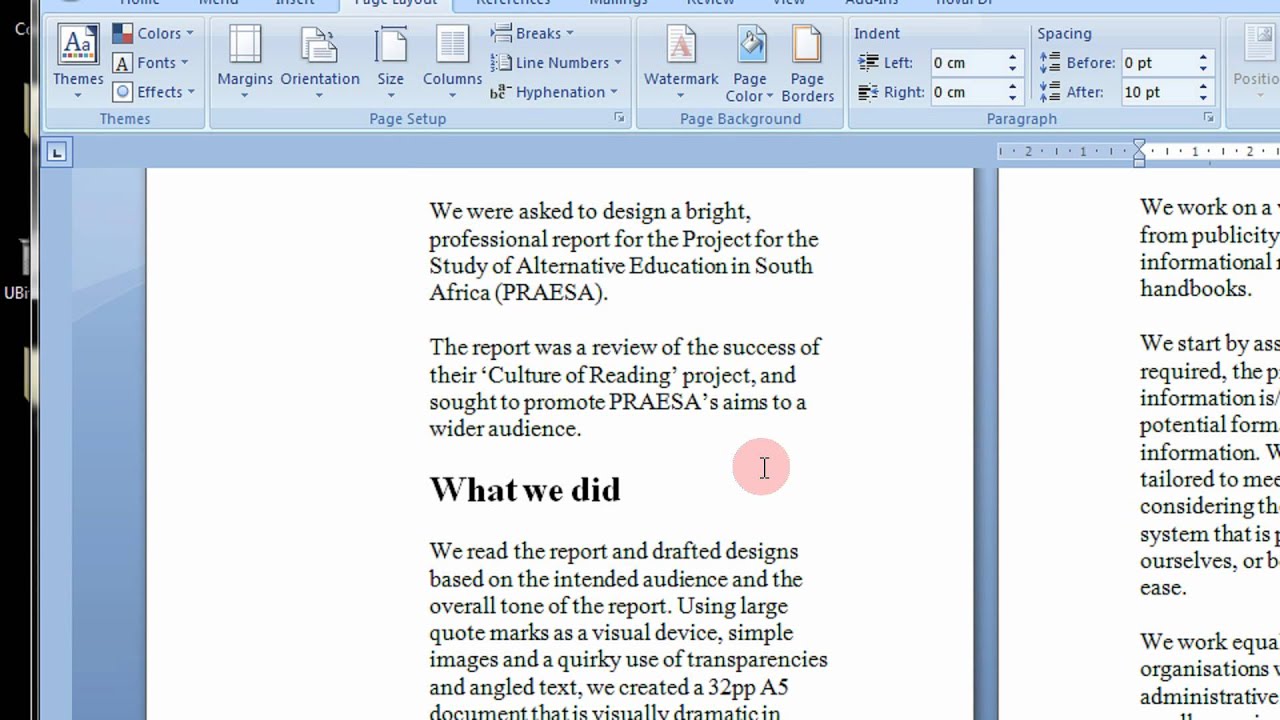 How To Create Printable Booklets in Microsoft Word 21 & 21 Step By Step  Tutorial For Booklet Template Microsoft Word 2007