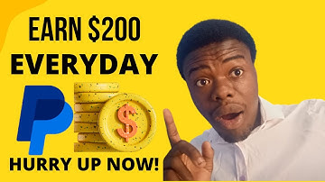 Make $200 In Paypal Money Everyday (100% Working)
