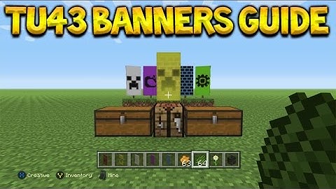 Minecraft Console Edition - Title Update 43 Banners Full Tutorial & Guide (Console Edition)