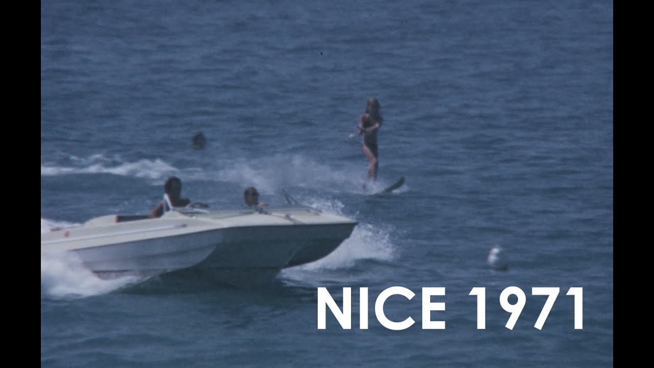Nice 1971 | Archive Footage | Beach, Market, Parade