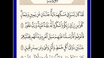 سورة سبأ (15-21)/ عبدالرحيم الشيزاوي
