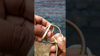 Super Easy & Strong Knot for Attaching to Rings - Super Easy and Strong! 💪
