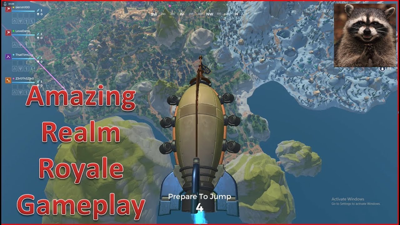 Exclusive Realm Royale gameplay!!!!! (PTS) (killing spree included)