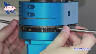 SYIC 心源 - How to Install SAG Angle Head Holder on a Machining Center