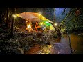 Solo Camping Pinggir Sungai | Dihadang Hujan Deras