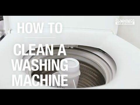 How To Clean A Washing Machine