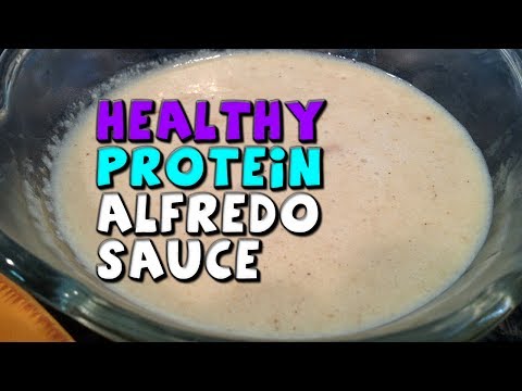 Healthy PROTEIN Alfredo Sauce Recipe