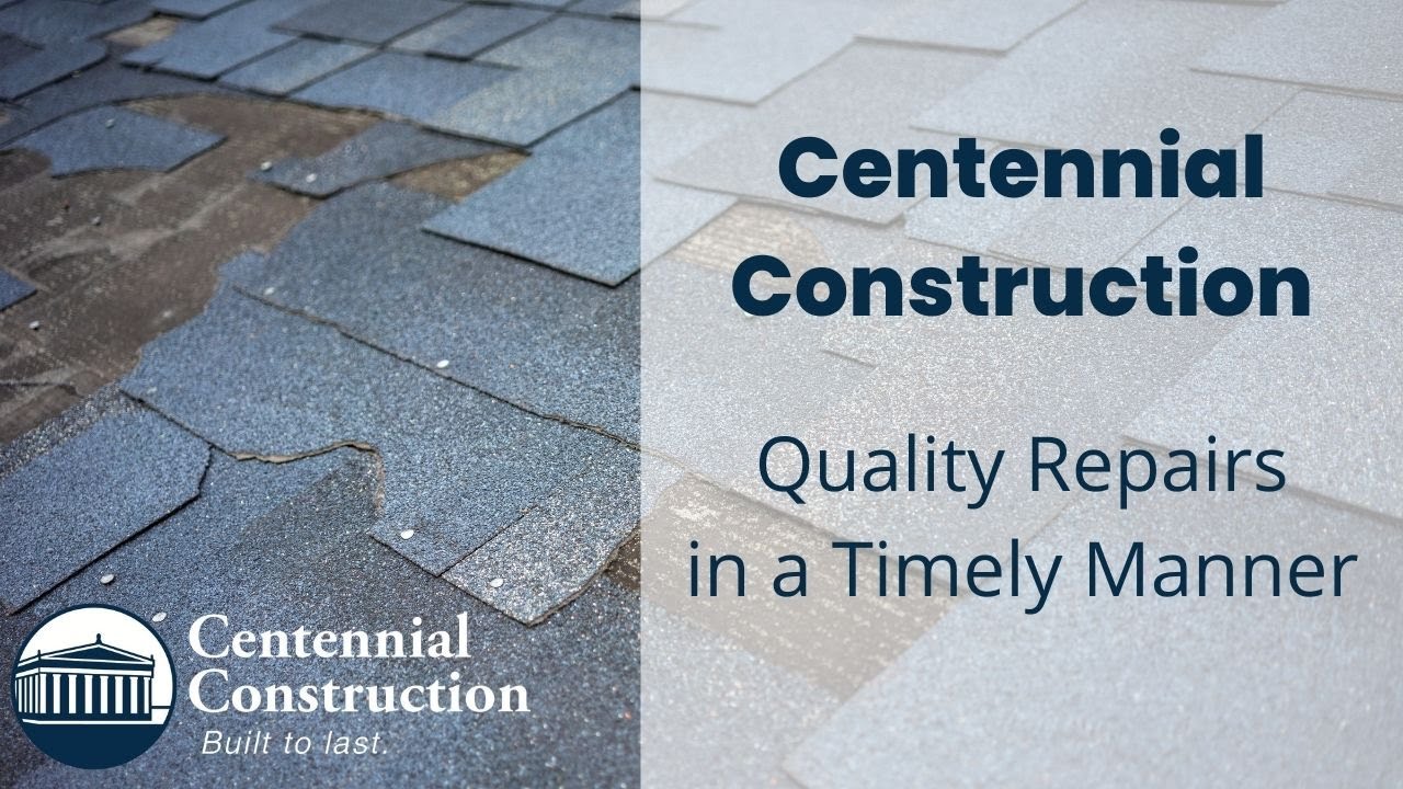 Storms Can do an Unlucky Number to Your Roof; When it Happens, Call Centennial Construction for Help