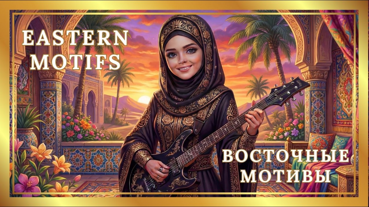 Восточные мотивы в разном стиле. Oriental motifs in different styles