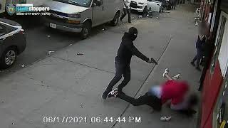 Disturbing video: Kids dive for cover as gunman opens fire on NYC sidewalk