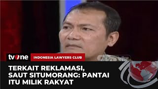 Cerita Wakil Ketua KPK Saut Situmorang soal Kasus Korupsi Reklamasi | Indonesia Lawyers Club tvOne