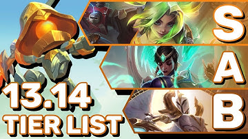 My Strategy & Tierlist For Climbing Patch 13.14 | TFT Guide Teamfight Tactics