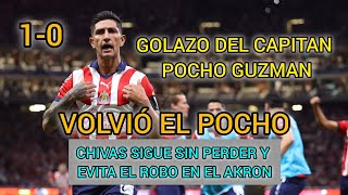 CHIVAS GANA A TOLUCA Y SACA VENTAJA EN LA IDA | GOLAZO DEL POCHO GUZMÁN Y EVITA ROBO A CHIVAS 10