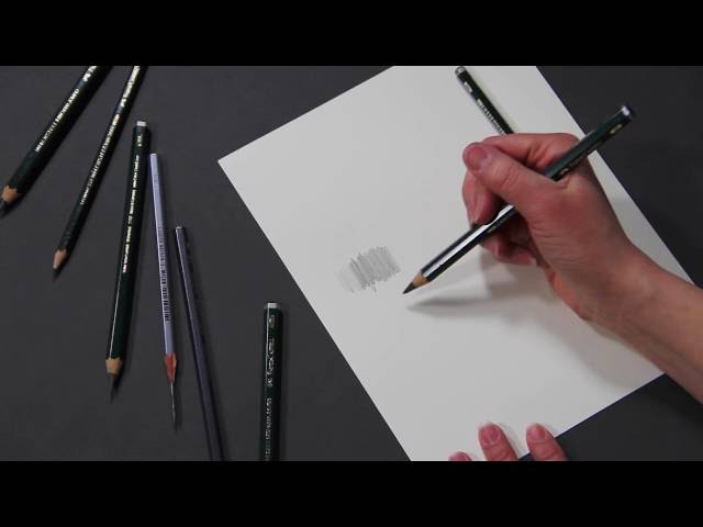 How to know what pencils to use while sketching? How do you decide