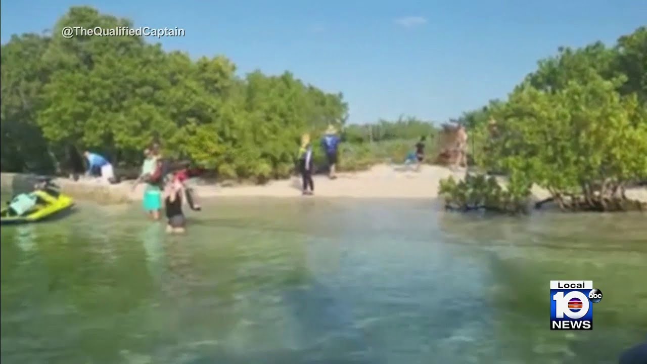 Authorities identify boaters who trashed beautiful Biscayne Bay island