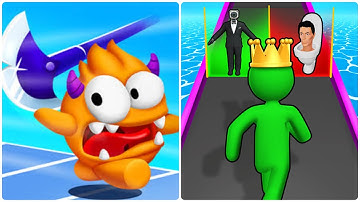 Giant blob 3d vs Giant Rush 3D  🟤⚫️New Levels Big New Update Max Walkthrough Android iOS Gameplay