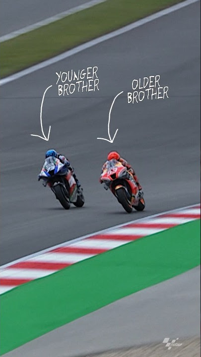 Sibling rivalry in motorcycle racing Marquez vs Marquez #motogp