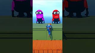 Spider-Man Ragdoll vs GTA 5 Physics 😂 ep./106 | Insane Falls, Crashes & Funny Moments! #shorts