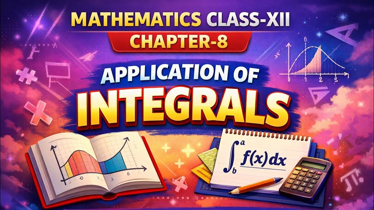 Application of Integrals | Class 12 Maths Chapter 8 | Fatafat Concept Revision 🔥