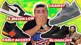 J3 BALVIN EARLY! JORDAN 4 ¿KAWS? ¿WWE x JORDAN? | Fast and Hyped