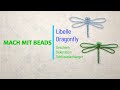 Libelle //MACH MIT BEADS / Schlüsselanhänger, Dekoration, Geschenk
