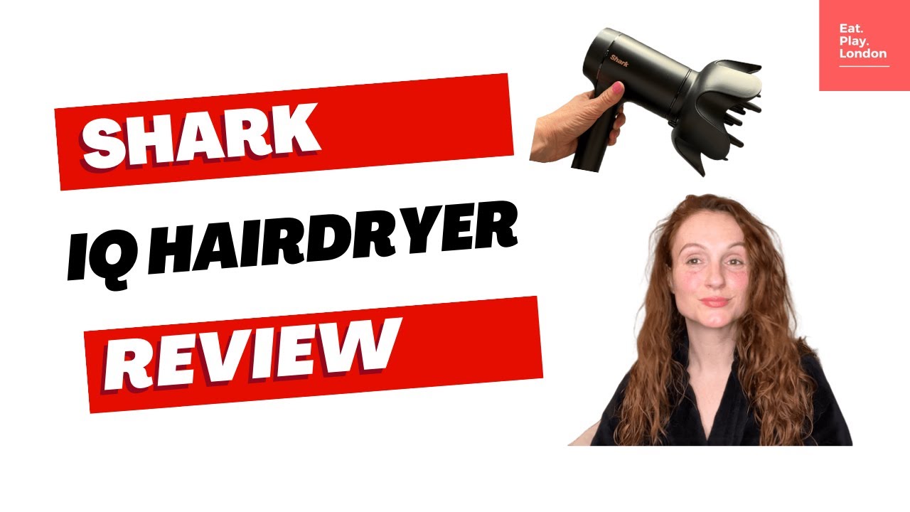Shark IQ Hairdryer Review Hair Dryer for curly hair YouTube