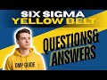 Lean Six Sigma Yellow Belt Questions and Answers | Project Management Certification | Exam Prep 2025
