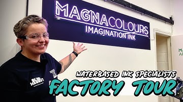 How to screen print with waterbased inks. We visited Magna Colours to learn from the best!