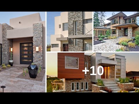 Video: Fachada De Travertino (29 Fotos): Opciones Para Revestir Con Una Piedra De Fachada, Fachada 3D De La Casa Y Otro Diseño