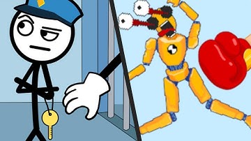 THIEF PUZZLE vs RAGDOLL BREAK - All Levels Mega UPDATE Satisfying Double Gameplay Walkthrough APK