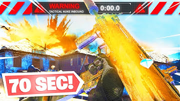 70 SECOND NUKE + 197 KILLS! UNSTOPPABLE MP7 CLASS SETUP! (BEST MP7 CLASS SETUP) - Modern Warfare
