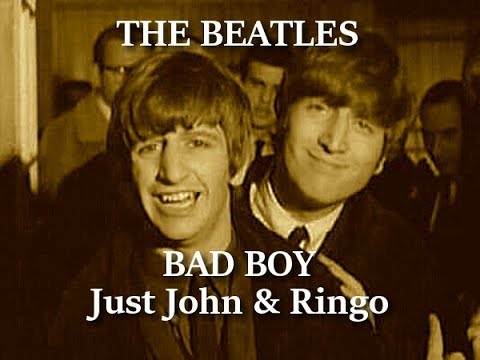 THE BEATLES - BAD BOY - JOHN & RINGO - DRUMS & VOCAL - YouTube