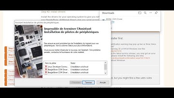 Howto solve the BeagleBoneBlack Drivers Installation in Windows 10