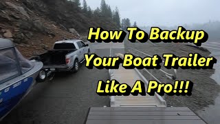 How To Backup Your Boat Trailer Like A Pro
