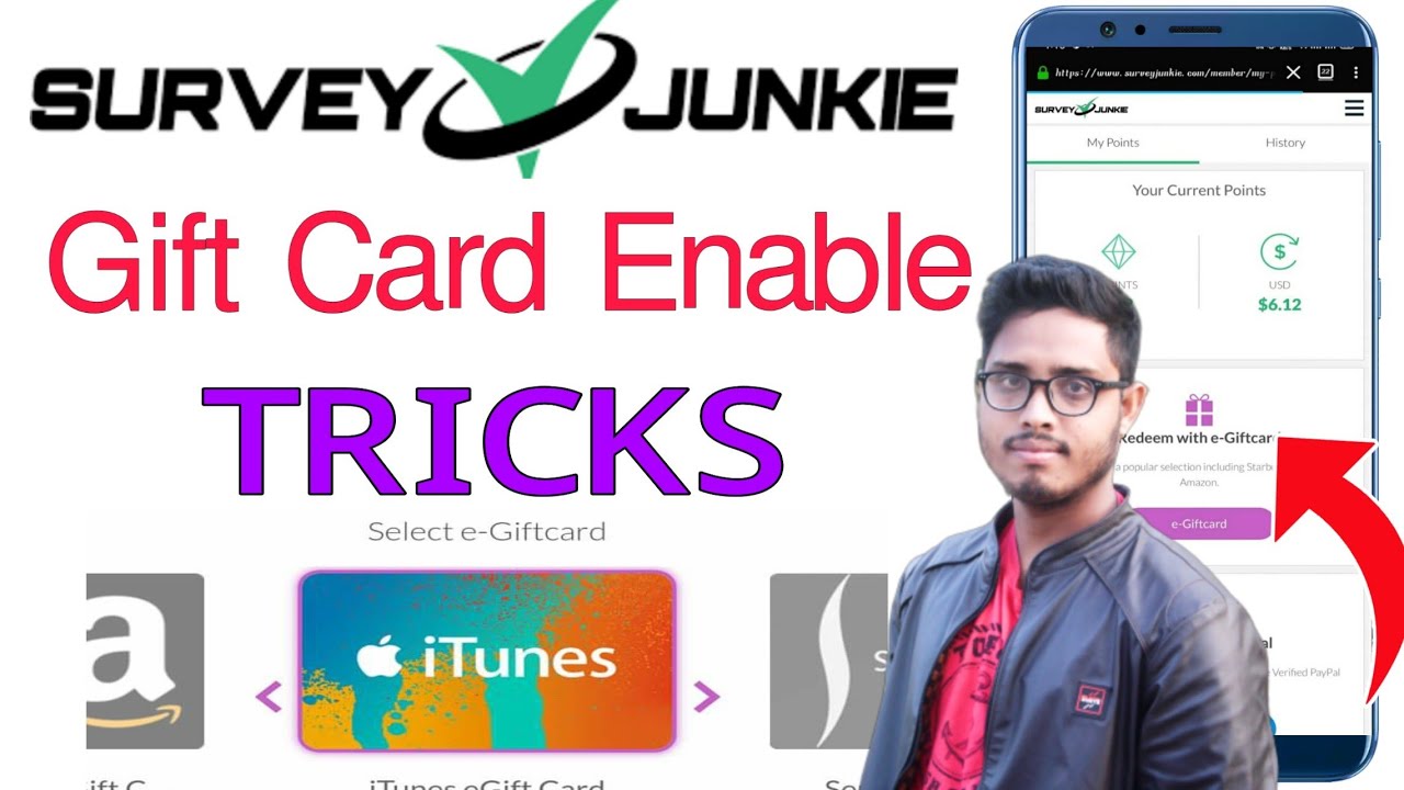 Junkie Gift Card Unlock Tricks 2021।। Survey Junkie