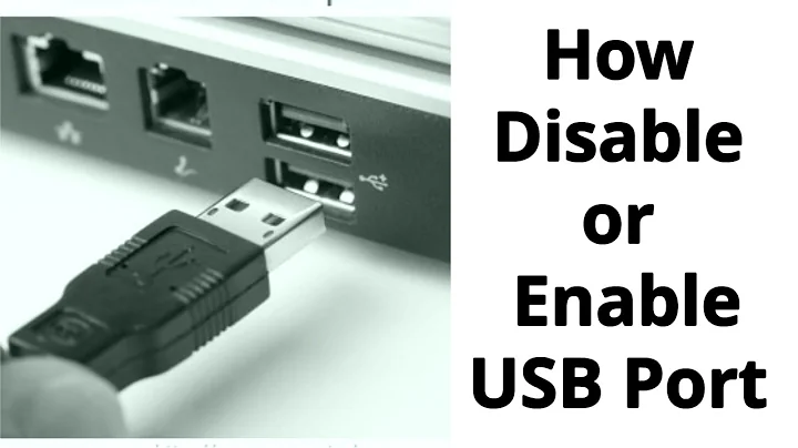 How to Disable or Enable USB Port in Your Computer (2 Way)।EraIT