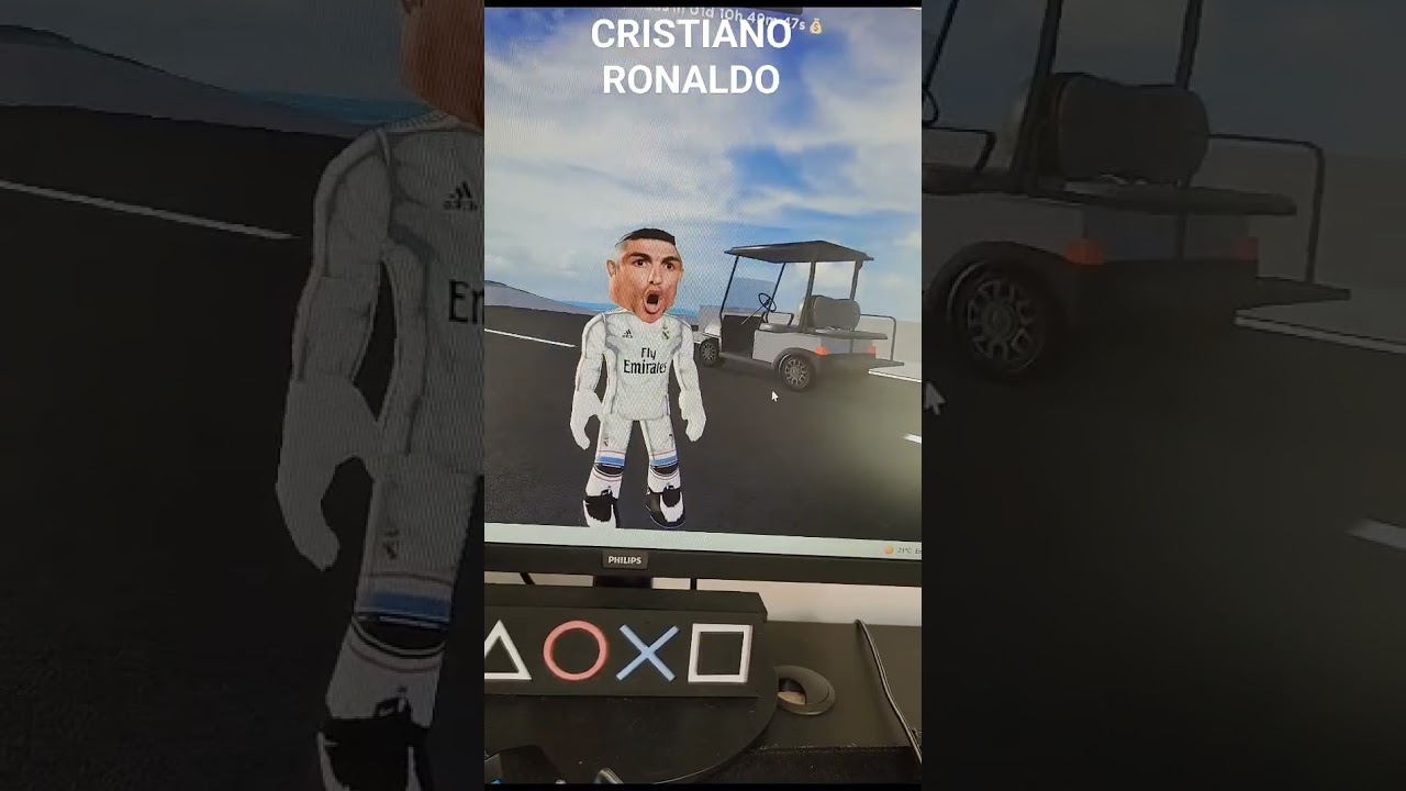 CR7 Real Madrid skin Roblox #roblox #bobbytubegames #instagram #yout